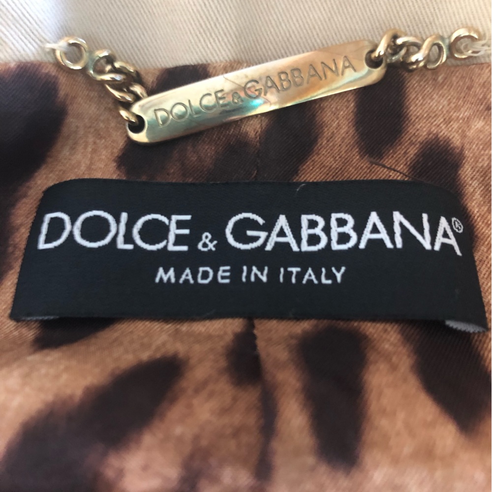 Dolce and Gabbana Dress Suit Top Vintage